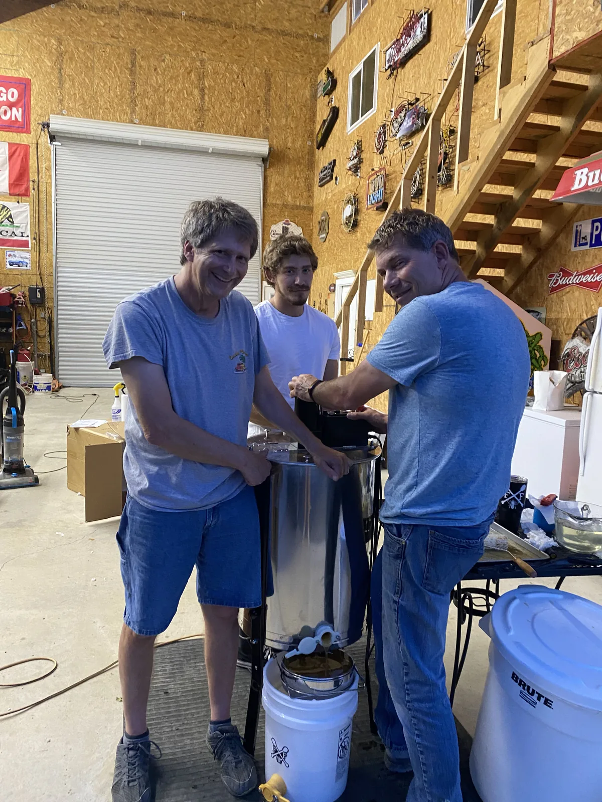 Farrell Farms honey extraction