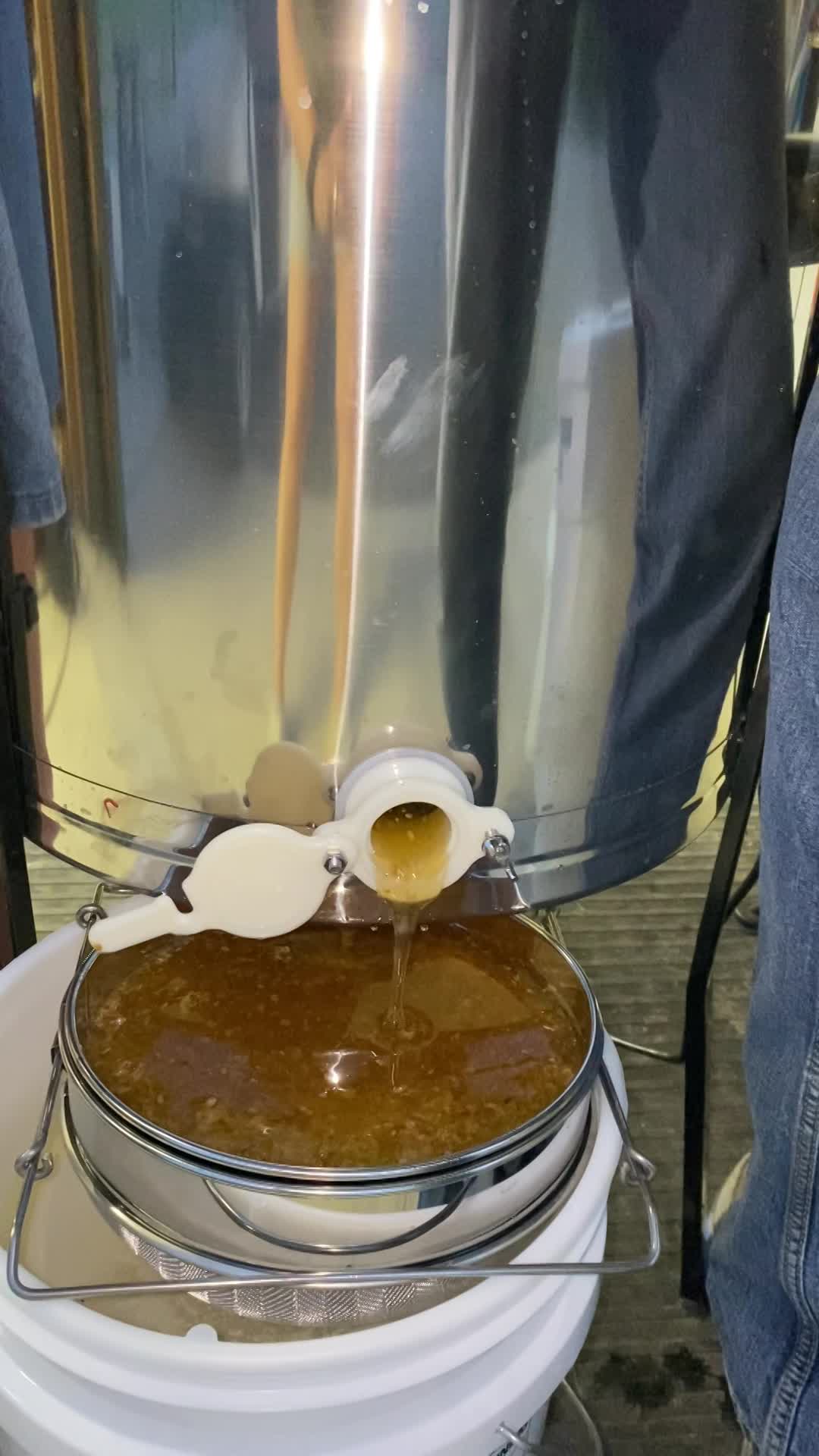 Extracting honey in 2022
