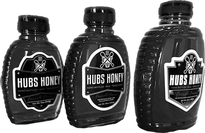 Hubs Honey bottles